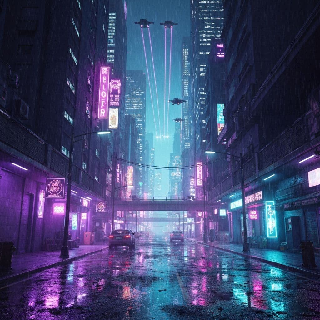 賽博龐克黑色敘事